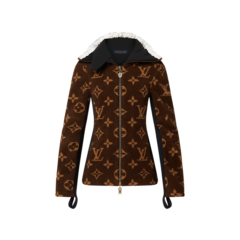 Monogram Fleece Jacket Women ReadytoWear LOUIS VUITTON